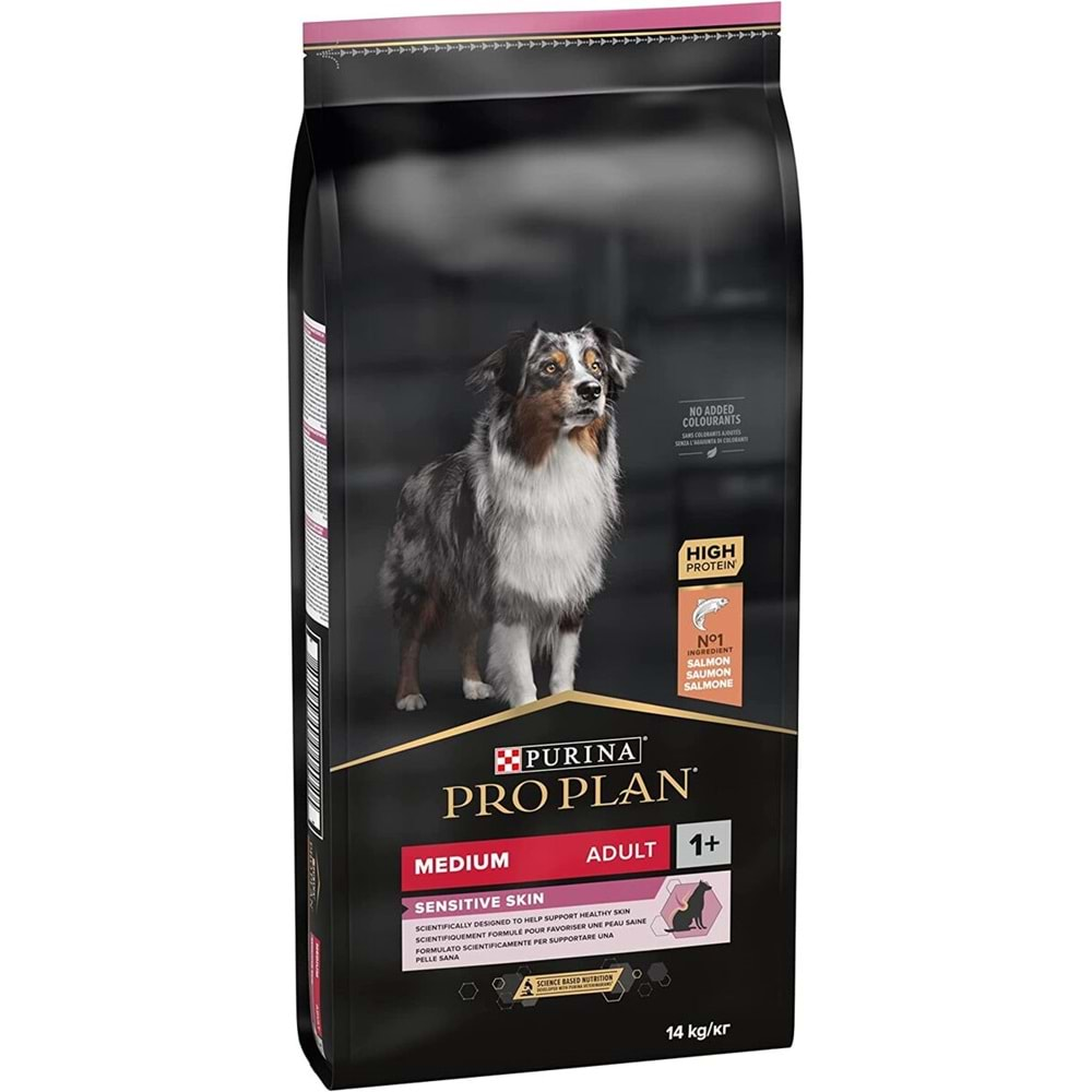 Pro Plan Sensitive Skin Somonlu Hassas Yetişkin Köpek Maması 14 Kg.