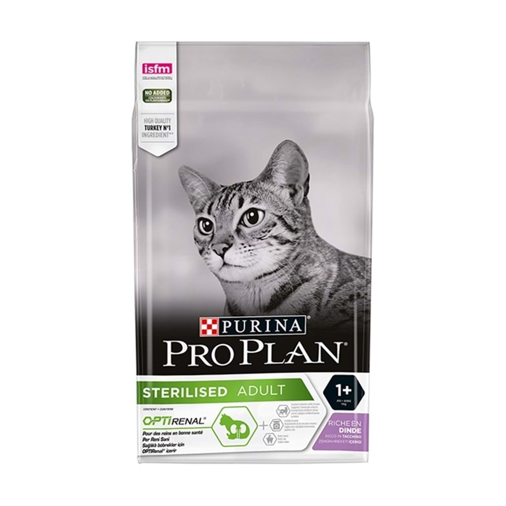 Pro Plan Sterilised Hindili Kısırlaştırılmış Kedi Maması 1,5 Kg.