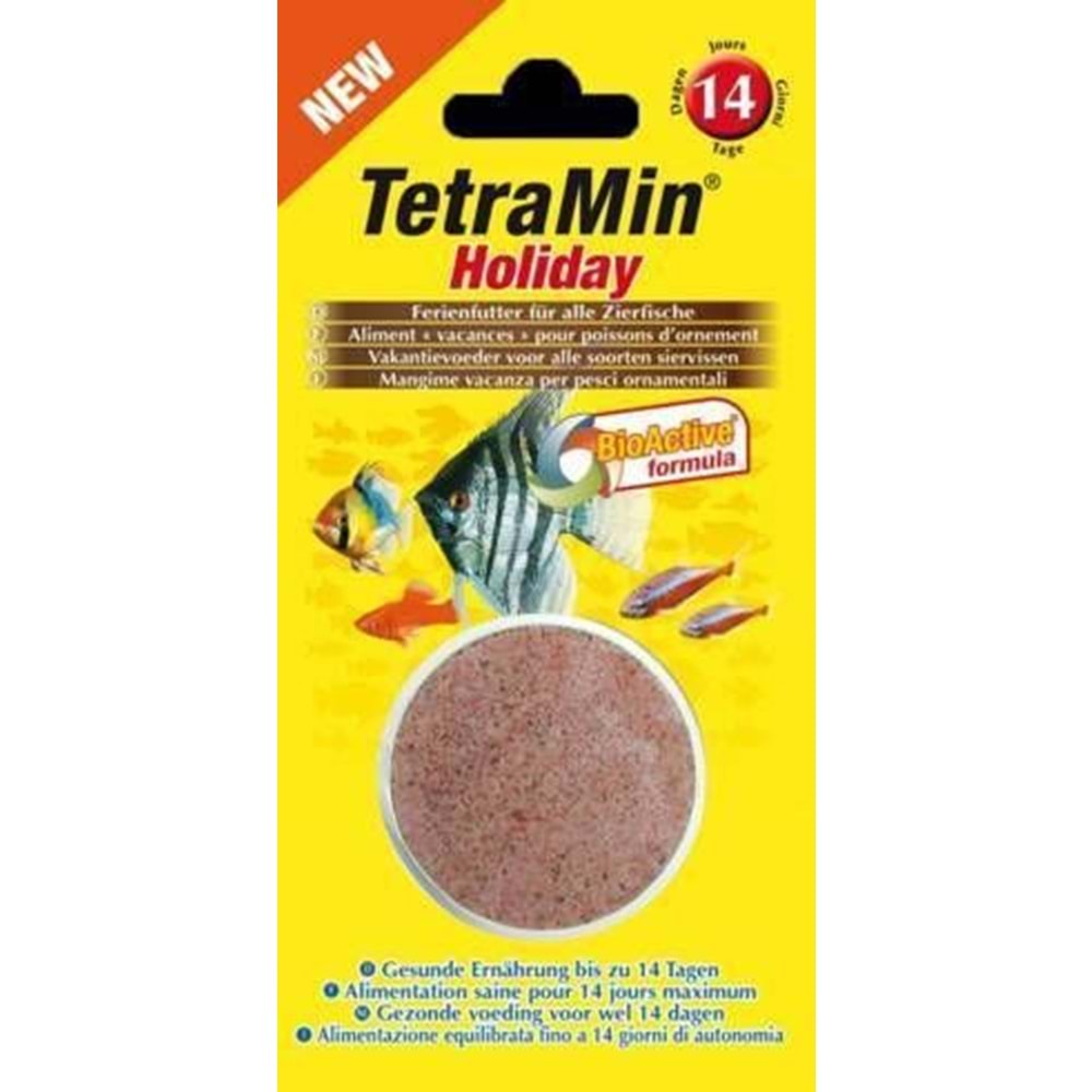 TetraMin Holiday Tatil Yemi 30 gr.(14 Gün)