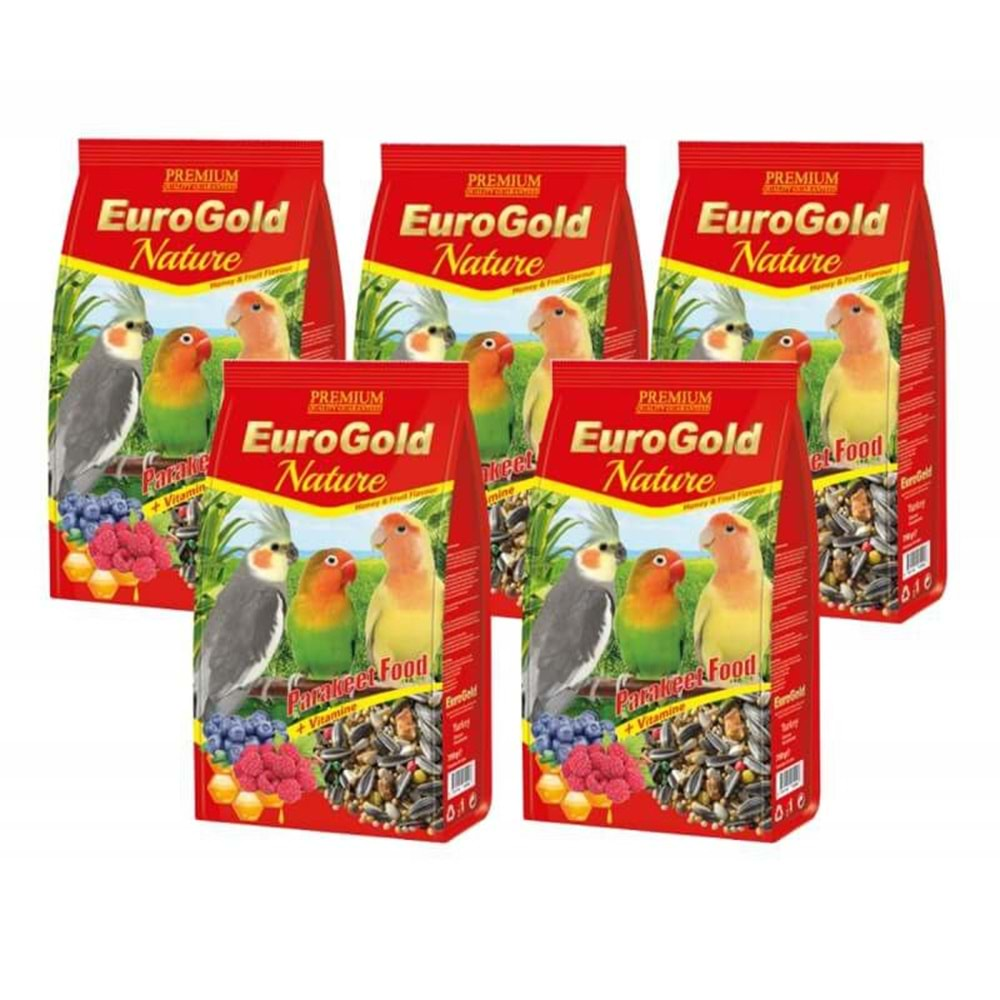 EuroGold Paraket Yemi 750 Gr. x 5 Adet