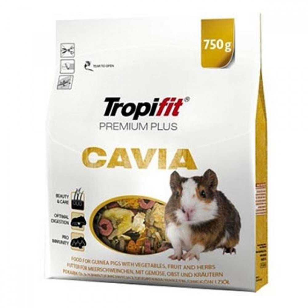 Tropifit Premium Plus Cavia Guinea Pig Yemi 750 gr.