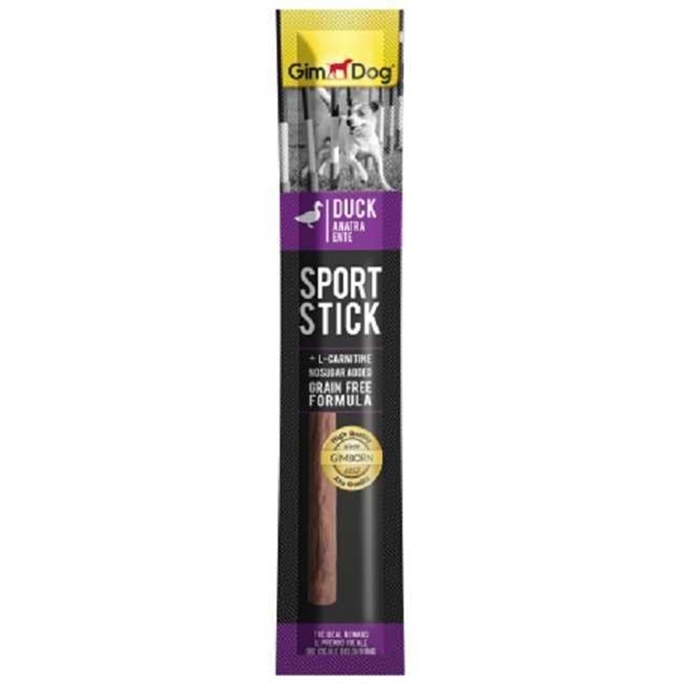 Gimdog Sport Sticks Ördekli Tahılsız Köpek Ödül Çubuğu 12 gr.x 4 Adet