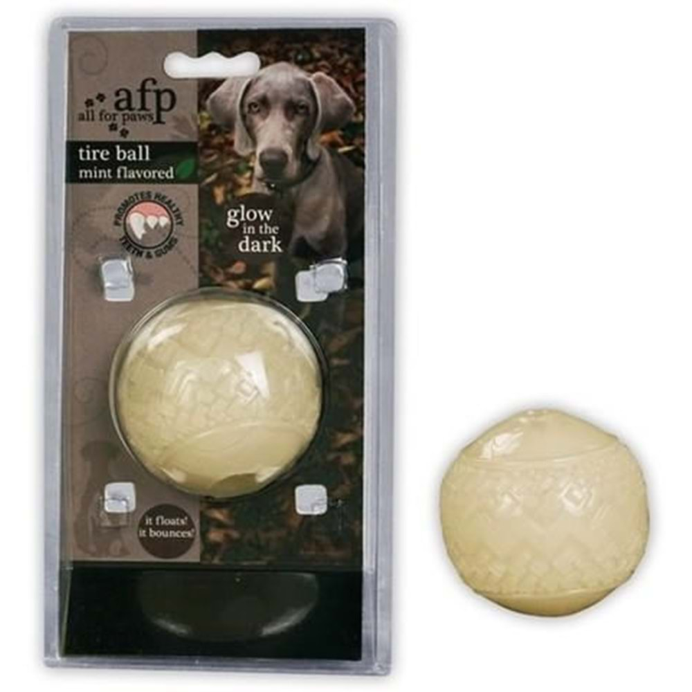 4556 Glow in the Dark Mint/Naneli-Fosforlu Köpek Oyuncağı