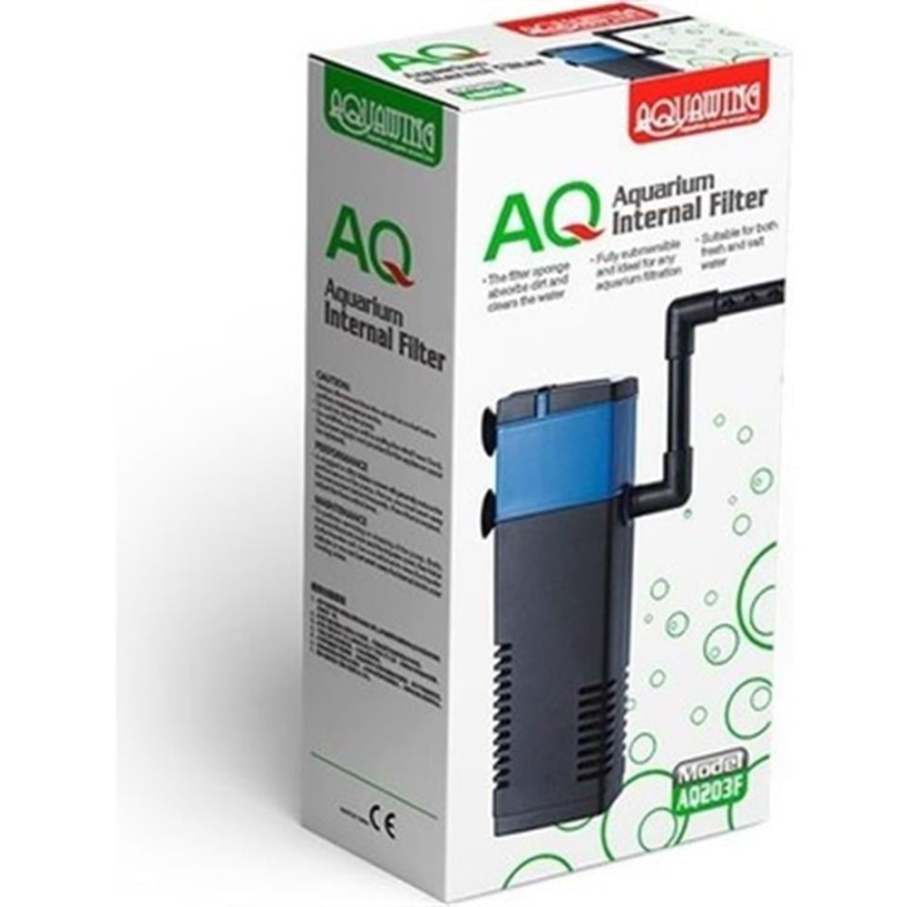 Aquawing AQ203F Şelaleli İç Filtre 12W 600l/s