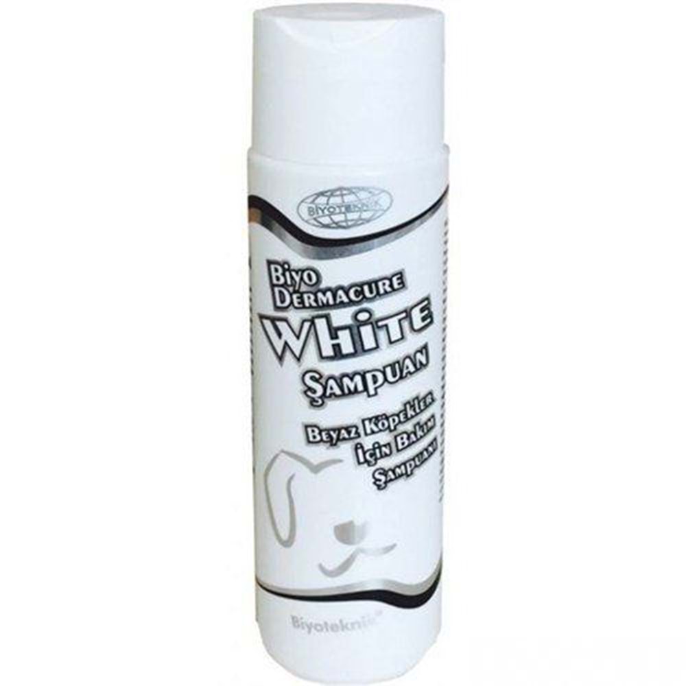 Biyoteknik Biyo Dermacure White Beyaz Köpekler İçin Şampuan 250 ml.