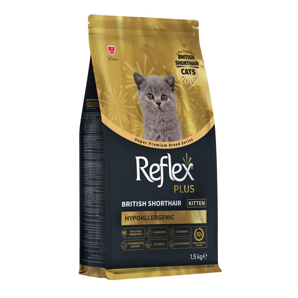 Reflex Plus British Shorthair Yavru Kedi Maması 1.5 Kg