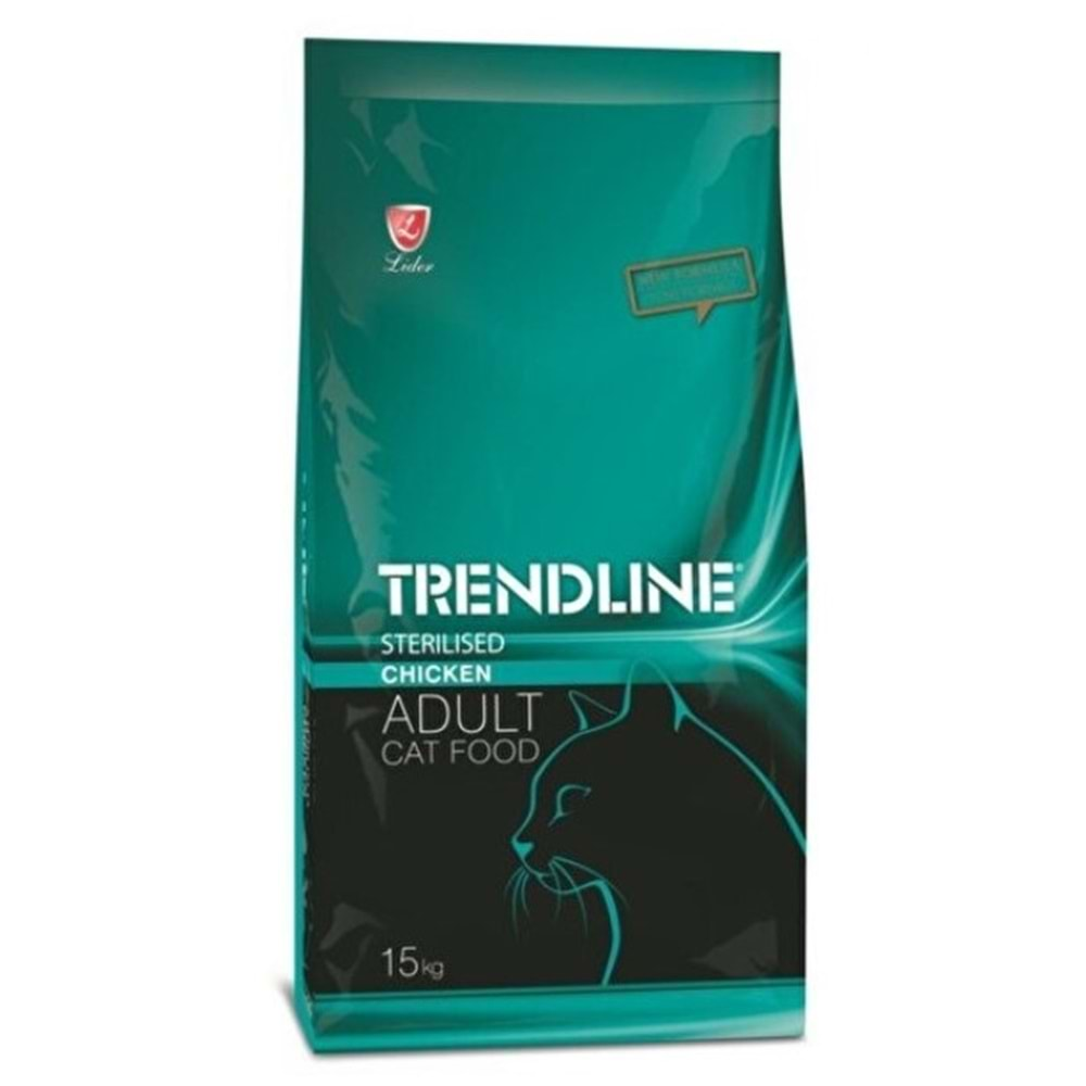 Trendline Sterilised Tavuklu Kısır Yetişkin Kedi Maması 15 Kg.