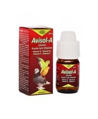Biyoteknik Avisol A Kuş Vitamin 20 cc.(A - D3 - E - C)