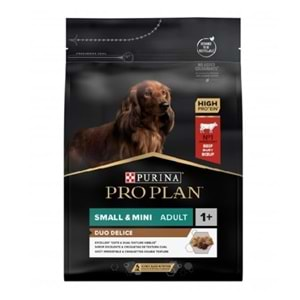 Pro Plan Duo Delice Small Biftekli Yetişkin Köpek Maması 2,5 Kg