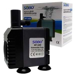 Sobo WP-3400 Akvaryum Kafa Motoru 15w 880 L/h