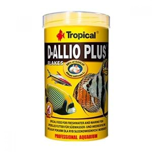 Tropical D-Allıo Plus Balık Yemi 200 Gr. 1000 ml.