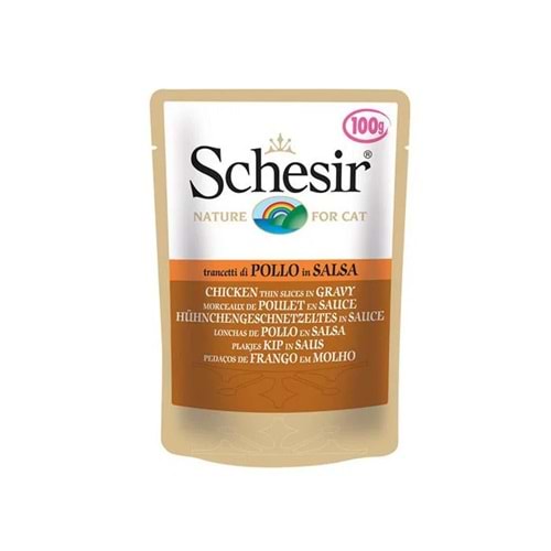 Schesir Jelly Tavuk Filetolu Jöle İçinde Yet. Kedi Pouch 85g