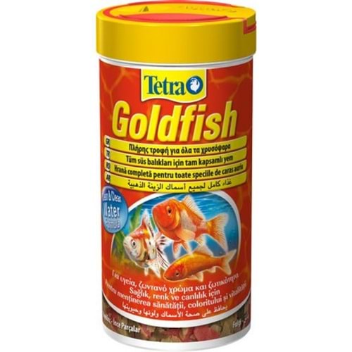 Tetra Goldfish Japon Balığı Flakes Yemi 250 Ml 52 Gr.