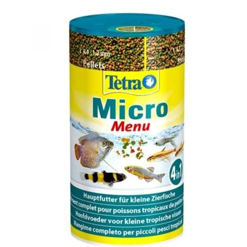 Tetra Micro Menu 100 Ml. 65 Gr.
