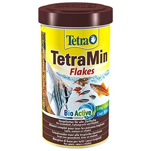 Tetra Tetramin Flakes Balık Yemi 500 Ml. 100 Gr.