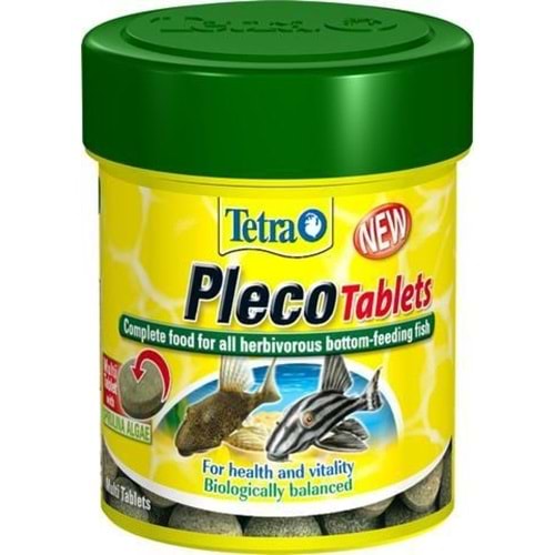 Tetra Plecomin Tablets 120 Tb 66 Ml. 36 Gr.