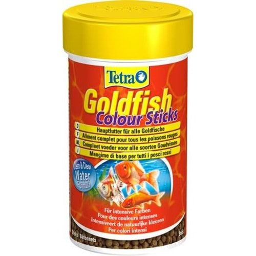 Tetra Goldfish Colour Sticks 250 Ml. 75 Gr.