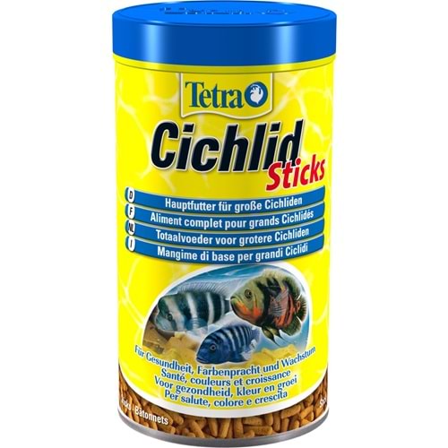 Tetra Cichlid Sticks Balık Yemi 500 ml. 160 Gr.