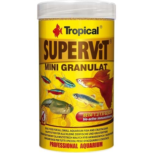 Tropical-Supervit Mini Granulat 250 Ml. /162,5 Gr.