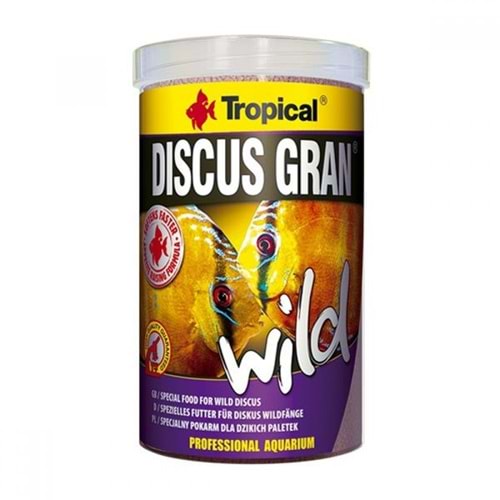 Tropical Discus Gran Wild Balık Yemi 440 Gr. 1000 ml.