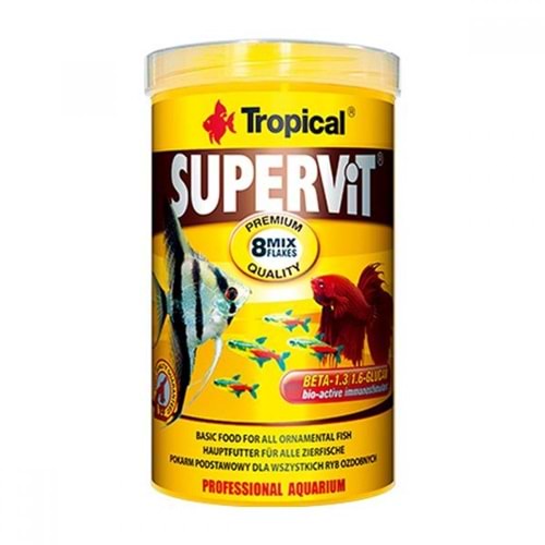 Tropical Supervit Balık Yemi 200 Gr. 1000 ml.