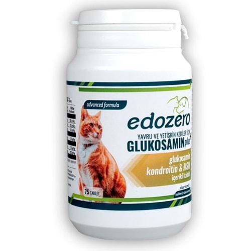 Edozero Glukosamin Plus Kedi 75 Tablet 45 Gr.