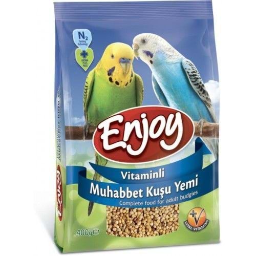 Enjoy Vitaminli Muhabbet Kuşu Yemi 400 Gr.x 5 Adet