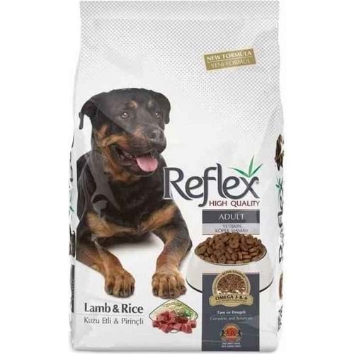 Reflex Kuzulu Pirinçli Yetişkin Köpek Maması 3 kg.