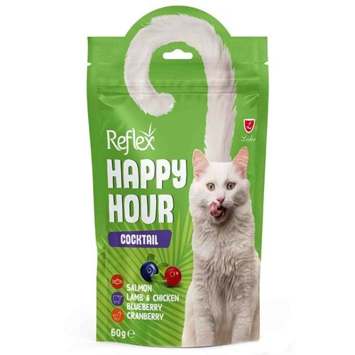 Reflex Happy Hour Kokteyl Kedi Ödül Maması 60 gr.