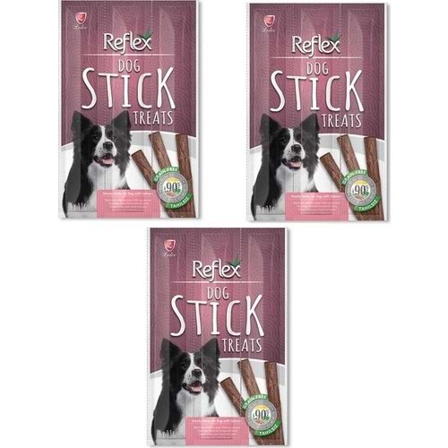 Reflex Stick Treats Dog Somonlu Köpek Ödül Çubuk 3x11 Gr.x3 Adet