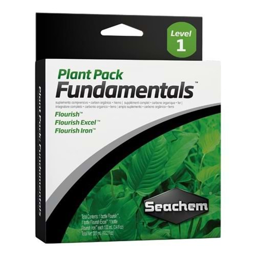 Seachem Plant Pack Fundamentals 3X100 ml