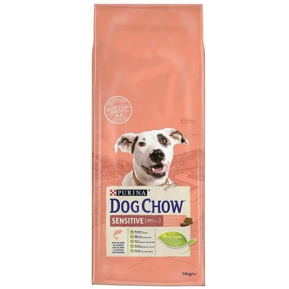 Dog Chow Sensitive Somonlu Yetişkin Köpek Maması 14 Kg