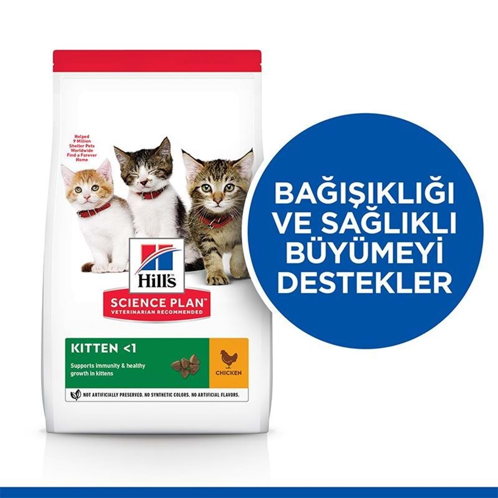 Hills Kitten Tavuk Etli Yavru Kedi Maması 1,5 Kg.