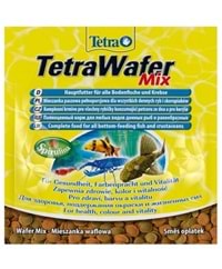 Tetra Wafer Mix Sachet Tablet Tropikal Balık Yemi 15 Gr.