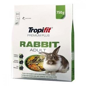 Tropical-Rabbit Adult Tropifit Premium Plus 750 Gr.