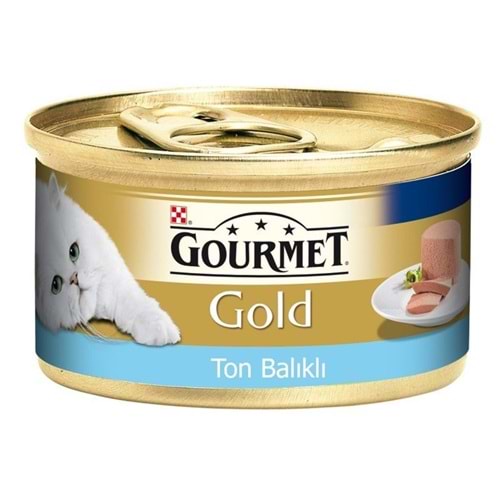 Gourmet Gold Kıyılmış Ton Balıklı Kedi Konservesi 85 Gr. 10 Ad.